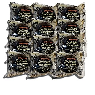 Delicious Essentials Individually Chocolate Chocolate Chip Wrapped Muffins | Baked by Otis Spunkmeyer | Value Pack of 12 - Specialty Snack by Otis Spunkmeyer