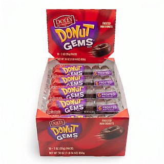 Dolly Madison Bakery Snacks | Donut Gems Frosted - Specialty Snack by Dolly Madison