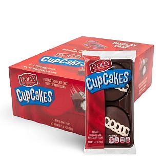 Dolly Madison Bakery Snacks | Frosted Chocolate Cupcakes - Specialty Snack by Dolly Madison