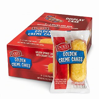 Dolly Madison Bakery Snacks | Golden Creme Cakes - Specialty Snack by Dolly Madison