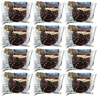 Chef Pierre Double Chocolate Muffins Individually Wrapped, 4 oz Bakery Muffins, Pack of 12 - Specialty Snack by Tribeca Curations