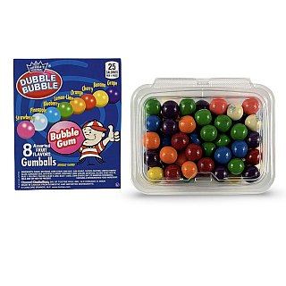 Dubble Bubble Gumball Tub – Classic & Filled Bubble Gum | Assorted .91" - Specialty Snack by Dubble Bubble