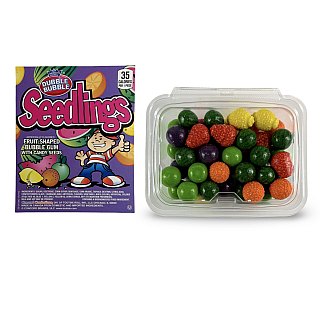 Dubble Bubble Gumball Tub – Classic & Filled Bubble Gum | Filled Seedlings - Specialty Snack by Dubble Bubble