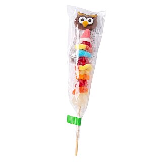 Forever Sweet Candy Kabobs, Gourmet Gummy Candy Skewers | Owl - Specialty Snack by Forever Sweet