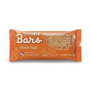 French Toast BeneFit Bars School Snacks, 12 bars - Specialty Snack by Readi-Bake