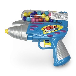 Fun Candy With Built in Toys - Large Bubble Blaster Squirt-Gun with 25 Bubble Gumballs, Colors Vary (2 Pack) - Specialty Snack by TRIBECA CURATIONS