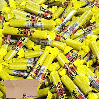 Fun Size Mary Jane Peanut Butter Candy 5 Pound Bulk Bag - Specialty Snack by Tribeca Curations