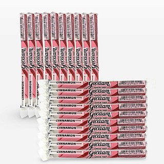 Gilliam Nostalgic Candy Sticks – Classic Retro Sweet Treats | Cinnamon Flavor, 20 Count - Specialty Snack by Gilliam