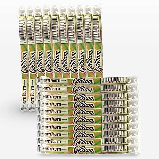 Gilliam Nostalgic Candy Sticks – Classic Retro Sweet Treats | Tutti Fruitti Flavor, 20 Count - Specialty Snack by Gilliam