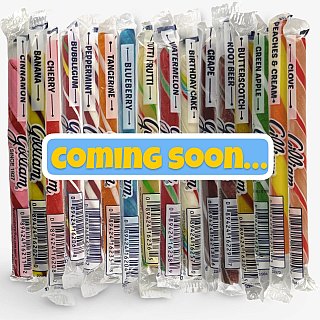 Gilliam Nostalgic Candy Sticks – Classic Retro Sweet Treats | Spearmint Flavor, 20 Count - Specialty Snack by Gilliam
