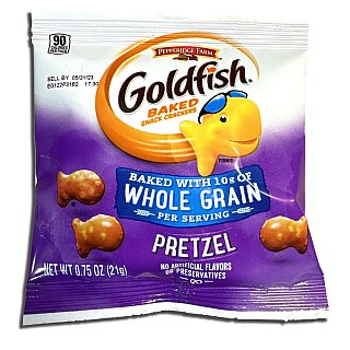 Goldfish Whole Grain Pretzel Individual Packets, School Approved, 30 Packs - Specialty Snack by Goldfish