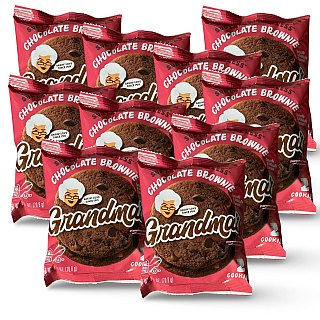 Grandma's Cookies 10 Pack, Brownie Chocolate Chip - Specialty Snack by Grandma's Cookies