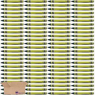 Green Crayon Bulk Value Pack   | 100 Count - Specialty Snack by Tribeca Curations