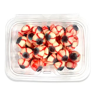 Halloween Themed Fruity Ghoulish Gummies Candy, 1 lb | Eyeballs - Specialty Snack by Tribeca Curations