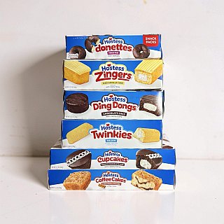 Hostess Snack Cake Lovers Variety Pack 54 Count, Twinkies, Cupcakes, Ding Dongs, Zingers, Donettes, Coffee Cakes - Specialty Snack by Hostess