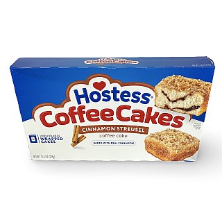 Hostess Snack Cakes Multipack Box, Coffee Cakes, 8 Count Box - Specialty Snack by Hostess