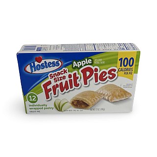 Hostess Snack Cakes Multipack Box, Mini Apple Pies, 12 Count Box - Specialty Snack by Hostess