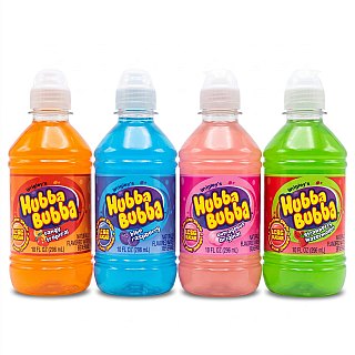 Hubba Bubba After-School Drinks, 10 oz Bottles | 4 Flavor Sampler (4 Bottles) - Specialty Snack by Hubba Bubba