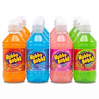 Hubba Bubba After-School Drinks, 10 oz Bottles | 4 Flavor Variety Pack (12 Bottles) - Specialty Snack by Hubba Bubba