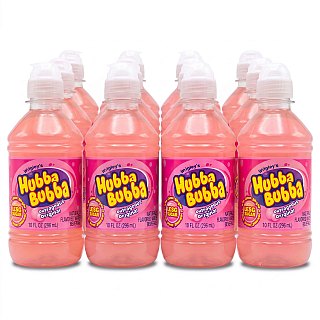 Hubba Bubba After-School Drinks, 10 oz Bottles | Outrageous Original (12 Bottles) - Specialty Snack by Hubba Bubba