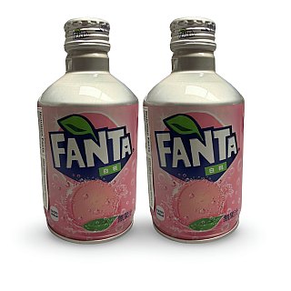 Imported Asian Soda & Drinks 2 Pack | Japanese & Taiwanese Beverages | Fanta White Peach - Specialty Snack by Fanta