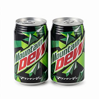 Imported Asian Soda & Drinks 2 Pack | Japanese & Taiwanese Beverages | Mountain Dew 350ml Can - Specialty Snack by Tribeca Curations