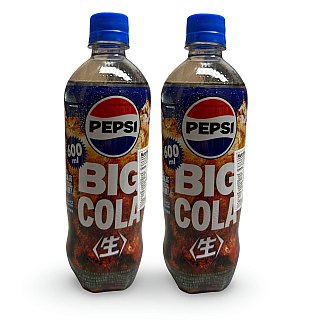 Imported Asian Soda & Drinks 2 Pack | Japanese & Taiwanese Beverages | Pepsi Big Cola 600mL - Specialty Snack by Tribeca Curations