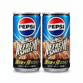 Imported Asian Soda & Drinks 2 Pack | Japanese & Taiwanese Beverages | Pepsi Refresh Shot - Specialty Snack by Tribeca Curations