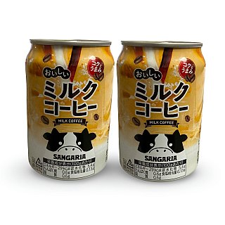 Imported Asian Soda & Drinks 2 Pack | Japanese & Taiwanese Beverages | Sangaria Milk Coffee - Specialty Snack by Tribeca Curations