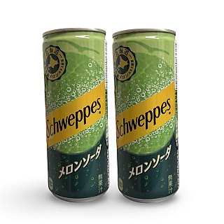 Imported Asian Soda & Drinks 2 Pack | Japanese & Taiwanese Beverages | Schweppes 390 mL Can - Specialty Snack by Tribeca Curations
