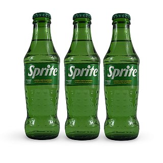 Imported Middle Eastern Sodas, 3 Glass Bottles | Sprite - Specialty Snack by TRIBECA CURATIONS