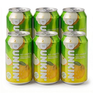 Imported Zero Sugar Sodas & Drinks 6 Pack | Dunkin' Pear - Specialty Snack by Coke
