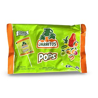 Jarritos Lollipops Mixed Bag Includes Mango, Tamarind, Lime, Punch, Pineapple and Mandarin - Specialty Snack by Tribeca Curations