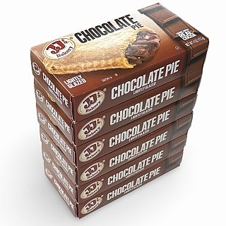 JJ's Bakery Classic Glazed Fruit & Cream Pies – 4 oz, 6 Pack | Chocolate - Specialty Snack by JJ's Bakery