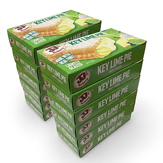 JJ's Bakery Limited Release Glazed Fruit Pies – 4 oz, 12 Pack | Key Lime - Specialty Snack by JJ's Bakery