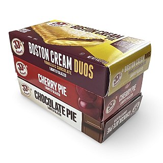 JJ's Bakery Pies Variety Pack (Chocolate / Boston Cream / Cherry) | 12 Count - Specialty Snack by JJ's Bakery