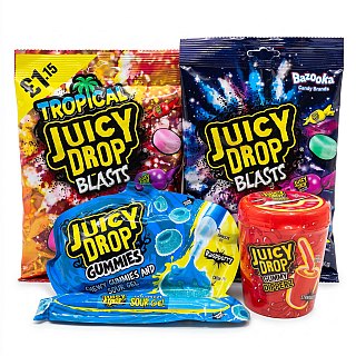 Juicy Drop UK Imported Candy | Juicy Drop UK Sampler - Specialty Snack by Juicy Drop