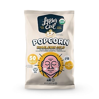 LesserEvil Smart Portion Snack Bags – 16 Pack (0.6 oz Avg) | Himalayan  Gold Popcorn - Specialty Snack by LesserEvil