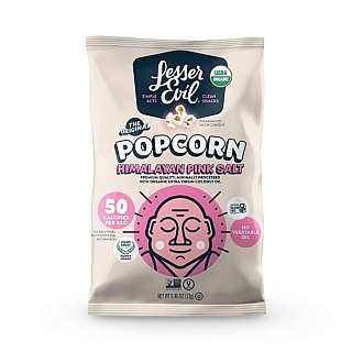 LesserEvil Smart Portion Snack Bags – 16 Pack (0.6 oz Avg) | Himalayan Pink Salt - Specialty Snack by LesserEvil