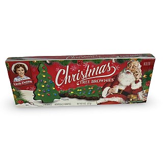 Little Debbie Christmas Themed Snack Cakes Multipack Box | Flavor: Christmas Tree Brownies - Specialty Snack by Little Debbie
