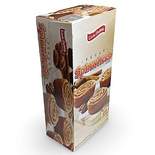 Little Debbie Large Pecan Spinwheels, Individually Wrapped, Full Box (12x 2-packs) - Specialty Snack by Fieldstone Bakery