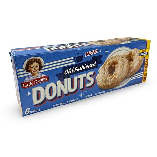 Little Debbie Old Fashioned Donuts Family Pack - Specialty Snack by Little Debbie