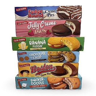Little Debbie Snack Cake Variety Combos – 6 Full Boxes Per Order | Pies Combo - Specialty Snack by Little Debbie