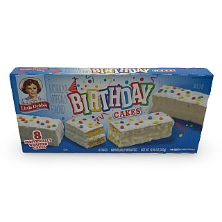 Little Debbie Snack Cakes Multipack Box | Birthday Cakes, Creme Filling and Sprinkles - Specialty Snack by Little Debbie