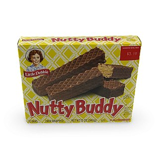 Little Debbie Snack Cakes Multipack Box | Nutty Buddy Bars, Chocolate Coated Peanut Butter Wafers - Specialty Snack by Little Debbie