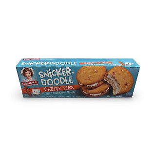 Little Debbie Snack Cakes Multipack Box | Snickerdoodle Sandwich Creme pies - Specialty Snack by Little Debbie