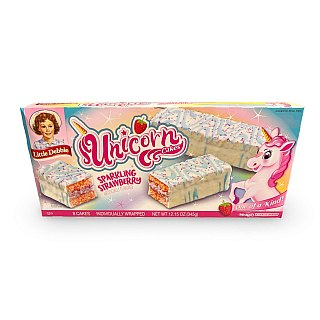 Little Debbie Snack Cakes Multipack Box | Sparkly Unicorn Strawberry Cakes - Specialty Snack by Little Debbie