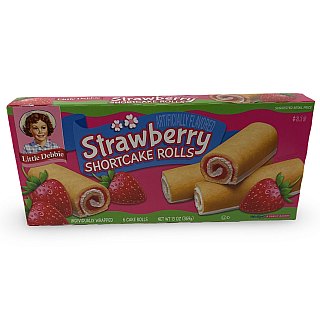 Little Debbie Snack Cakes Multipack Box | Strawberry Shortcake Rolls, Jelly and Creme Filling - Specialty Snack by Little Debbie