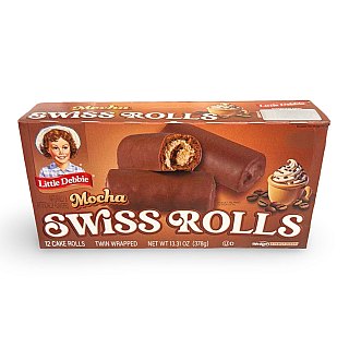 Little Debbie Snack Cakes Multipack Box | Swiss Mocha Rolls - Specialty Snack by Little Debbie