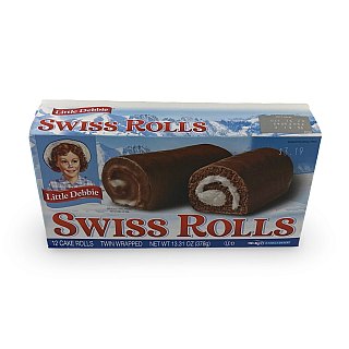 Little Debbie Snack Cakes Multipack Box | Swiss Rolls, Creme Filling and Sprinkles - Specialty Snack by Little Debbie